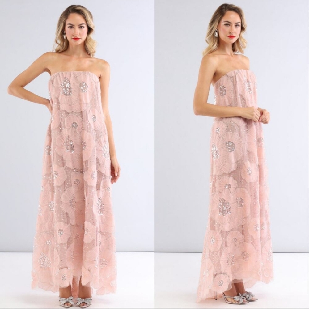 Helsi Margot Pink Floral Dress L